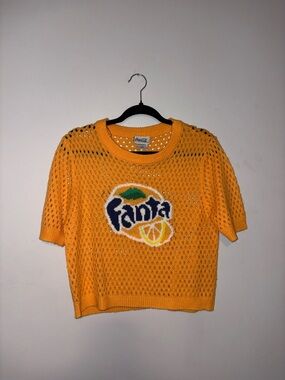 Coca Cola ~ Orange Mesh Fanta T-Shirt (NWOT)